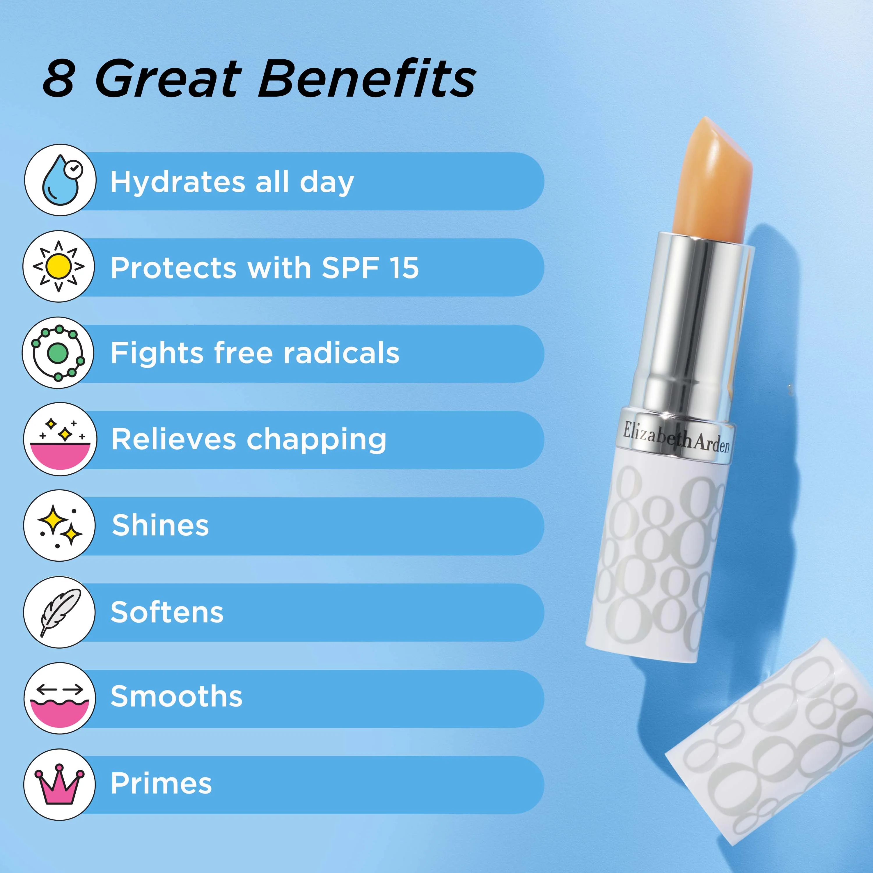 Eight Hour® Cream Lip Protectant Stick Sunscreen SPF 15 - Image 5