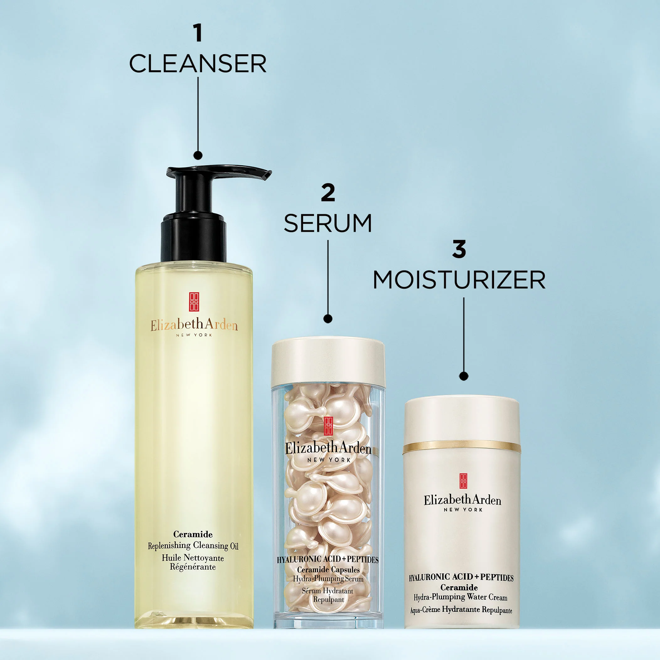 Hyaluronic Acid + Peptides Ceramide Capsules Hydra-Plumping Serum - Image 13